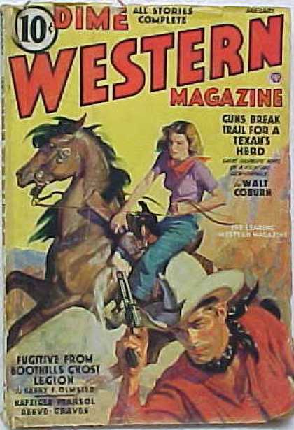 Dime Western Magazine - 1/1938