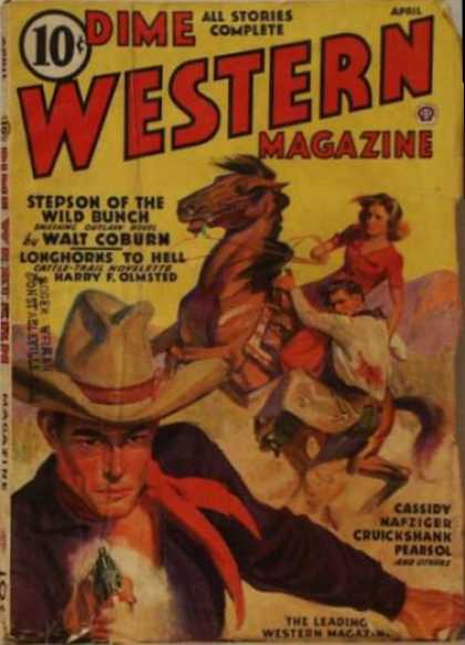 Dime Western Magazine - 4/1938