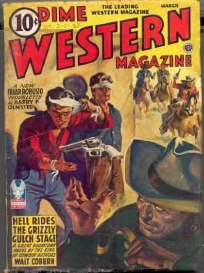 Dime Western Magazine - 3/1943