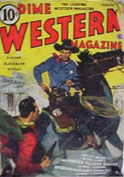 Dime Western Magazine - 8/1944