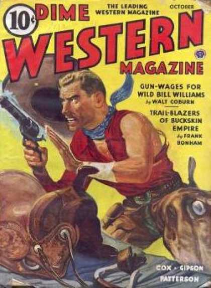 Dime Western Magazine - 10/1944