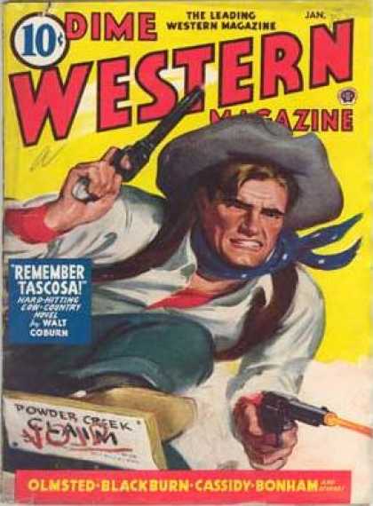Dime Western Magazine - 1/1945