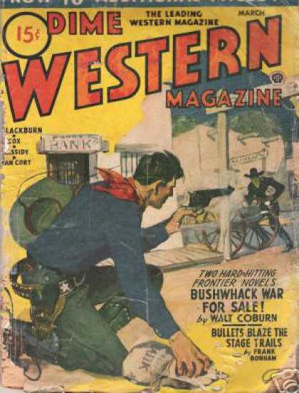 Dime Western Magazine - 3/1945