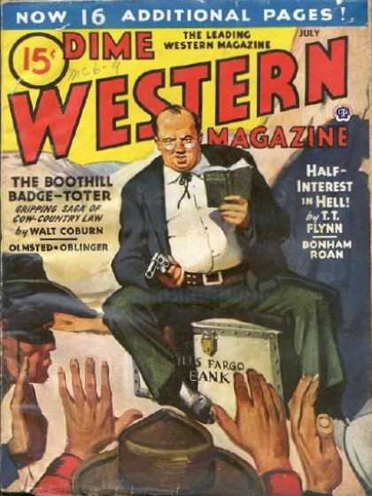 Dime Western Magazine - 7/1945