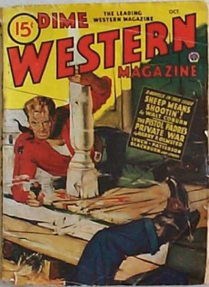 Dime Western Magazine - 10/1945