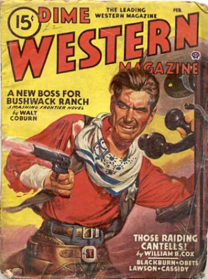 Dime Western Magazine - 2/1946