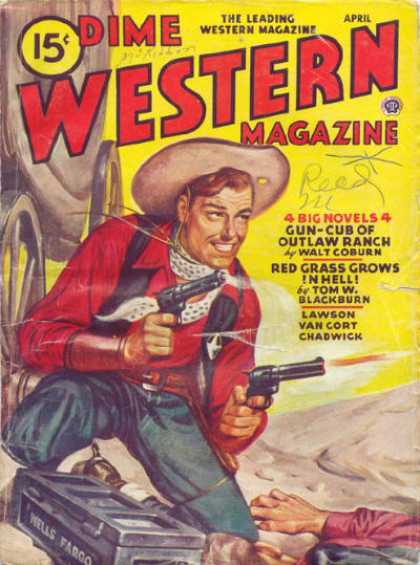 Dime Western Magazine - 4/1946