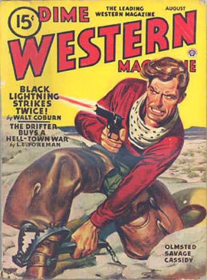 Dime Western Magazine - 8/1946