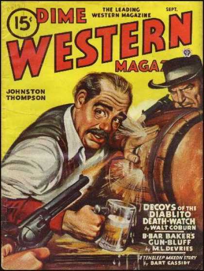 Dime Western Magazine - 9/1946