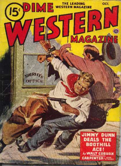 Dime Western Magazine - 10/1946