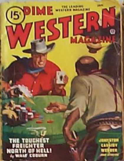 Dime Western Magazine - 1/1947