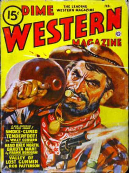 Dime Western Magazine - 2/1947