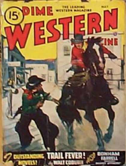 Dime Western Magazine - 5/1947