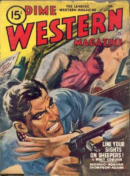 Dime Western Magazine - 2/1948