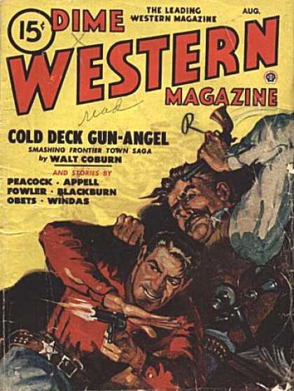Dime Western Magazine - 8/1948
