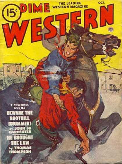 Dime Western Magazine - 10/1948