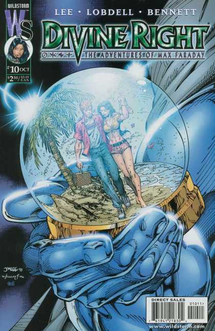 Divine Right 10 - Adventures Of Max - Divine Right Ft Max Faraday - Holiday Globe - Our Creature - The Divine Globe Of Max Faraday - Jim Lee, Scott Williams