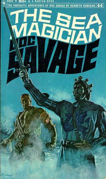 Doc Savage Books - The Sea Magician (bantam H4810)
