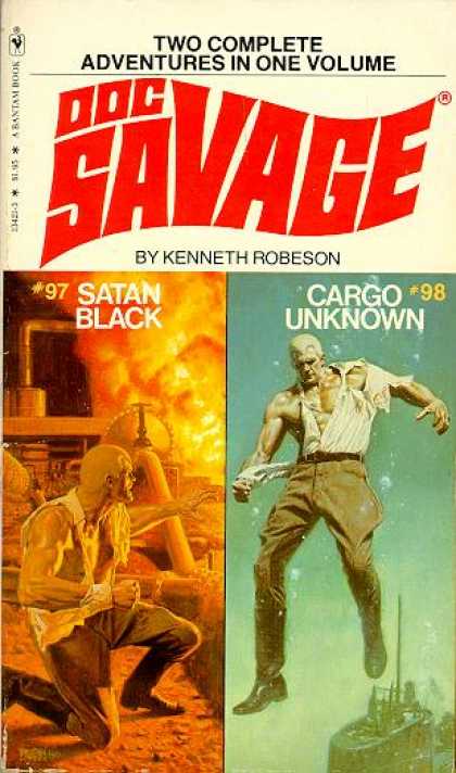 Doc Savage Books - Doc Savage: The Laugh of Death and the King of Terror - Kenneth Robeson