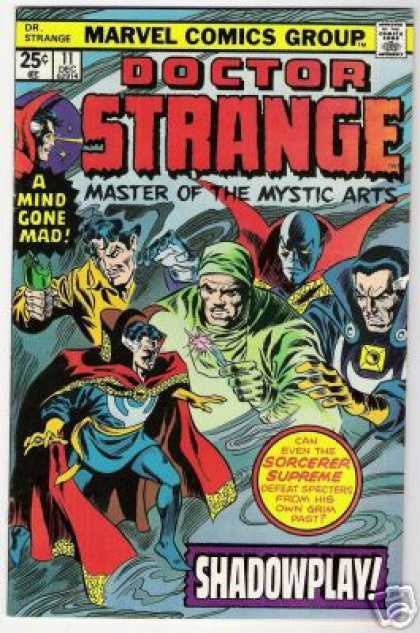 Doctor Strange 11 - Sorcerer Supreme - Marvel Comics - Master Of The Mystic Arts - A Mind Gone Mad - Shadowplay