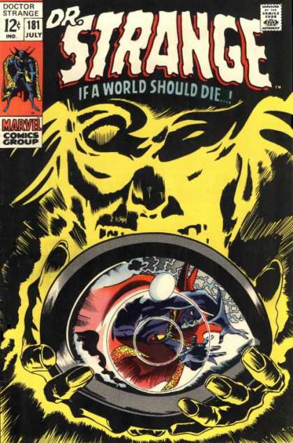Eyes - If A World Should Die - Orb - Magic - Hands - Gene Colan Doctor Strange 181 - Eyes - If A World Should Die - Orb - Magic - Hands - Gene Colan