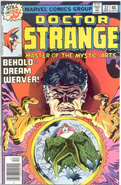 Doctor Strange 32 - Crystal Ball - Master Of The Mystic Arts - Behold--dream Weaver - Cloaks - Evil Man