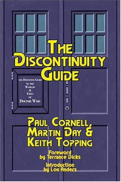 Doctor Who Books - The DisContinuity Guide: The Unofficial Doctor Who Companion