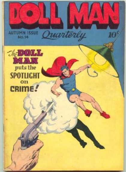 Doll Man 14 - Gun - Lamp - Quarterly - Autumn Issue - Crime