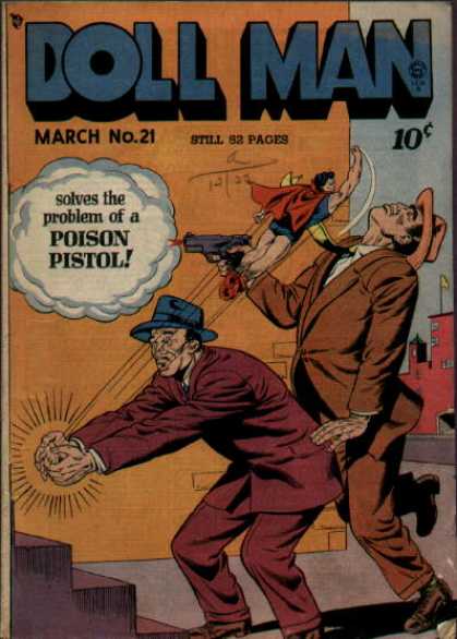 Doll Man 21 - Poison Pistol - March - 52 Pages - Punch - Solves The Problem