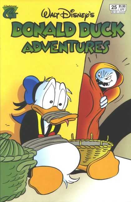 Donald Duck Adventures 25 - Walt Disney - Gladstone Comics - Basket - Rope - Blue Sailor Hat