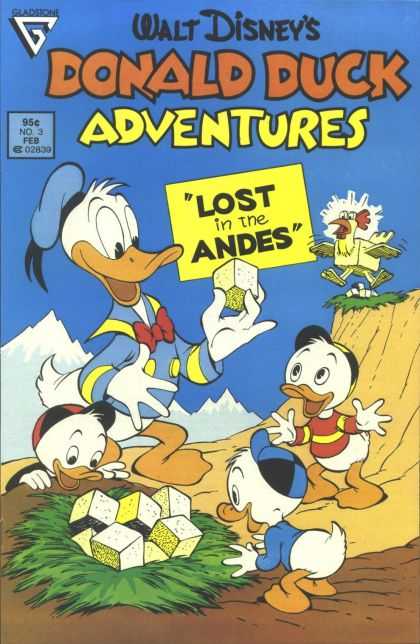 Donald Duck Adventures 3 - Walt Disneys - Eladsione - Lost In The Andes - Donald Duck - Chicken