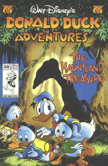 Donald Duck Adventures 38 - Woods - Ducks - Tree - Haunted - Treasure