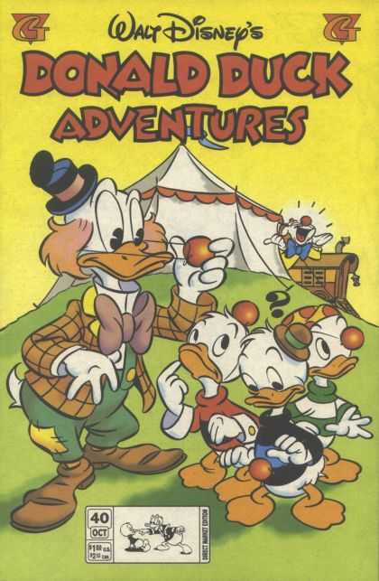Donald Duck Adventures 40 - Disney - Circus Tent - Huey - Duey - Louie
