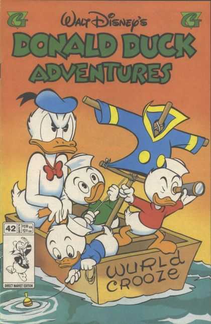 Donald Duck Adventures 42 - Wurld Crooze - Boat - Donald Duck - 42 - Donald Upset