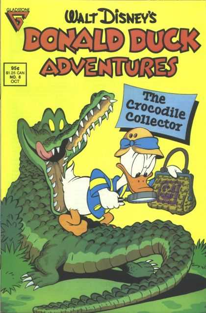 Donald Duck Adventures 8 - Gladsione - Walt - Disneys - The Crocodile Collector - Oct