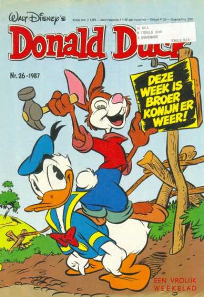 Donald Duck (Dutch) - 26, 1987