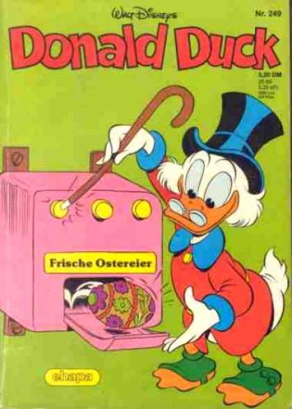Donald Duck (German) 103 - Duck - Egg - Cane - Hat - Coat