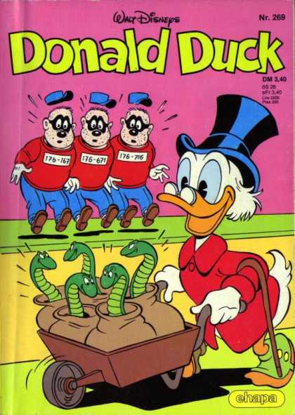 Donald Duck (German) 111 - Snakes - Triplelits - Rich Duck - Criminals - Top Hat