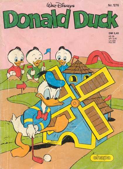 Donald Duck (German) 112 - Huey Dewey And Louie - Laughing - Put Put - Wind Mill - Angry Donald
