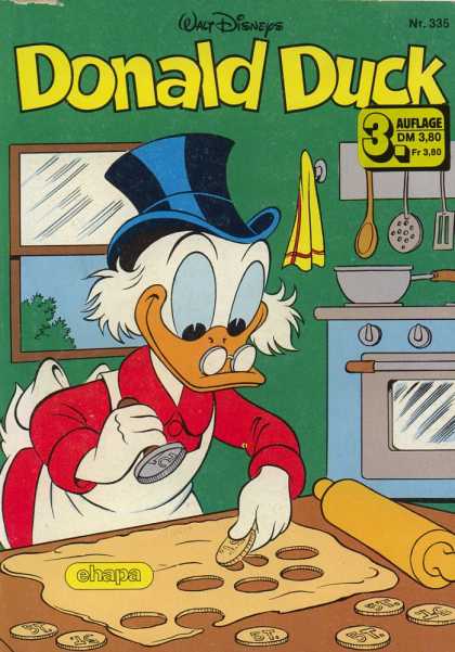 Donald Duck (German) 134 - Uncle Scrooge - German - Kitchen - Baking - Money