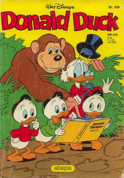 Donald Duck (German) 136 - Disney - Disney Comics - Donald Duck - Jungle - Monkey