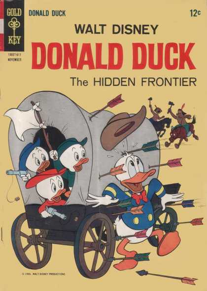 Donald Duck 110 - Huey - Duey - Luey - The Hidden Frontier - Covered Wagon