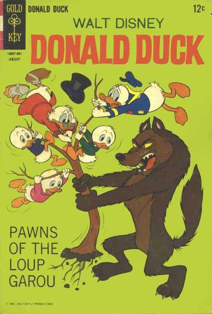 Donald Duck 117 - Wolf And The Ducks - Donald Introuble - No Luck For The Ducks - Nn A Shaky Ground - Hold Or Fall