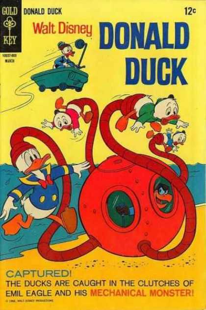 Donald Duck 118 - Mechanical Monster - Emil Eagle - Huey - Dewey - Louie
