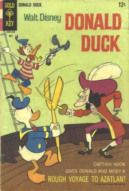Donald Duck 119 - Walt Disney - Pirate - Hook - Ship - Pirate Hat