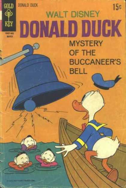 Donald Duck 130 - Mystery - Bell - Boat - Ringing Loudly - Water