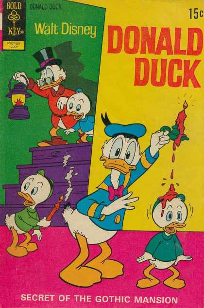 Donald Duck 144 - Huey - Dewey - Louie - Candles - Secret Of The Gothic Mansion