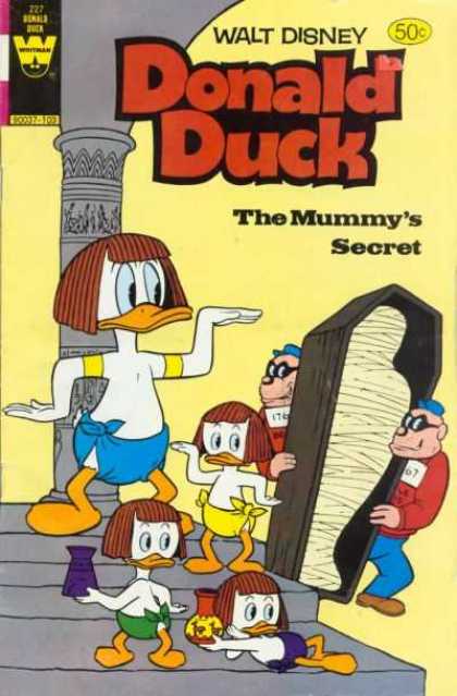 Donald Duck 227 - Mummys Secret - Beagle Boys - Donald Duck - Huey - Dewey
