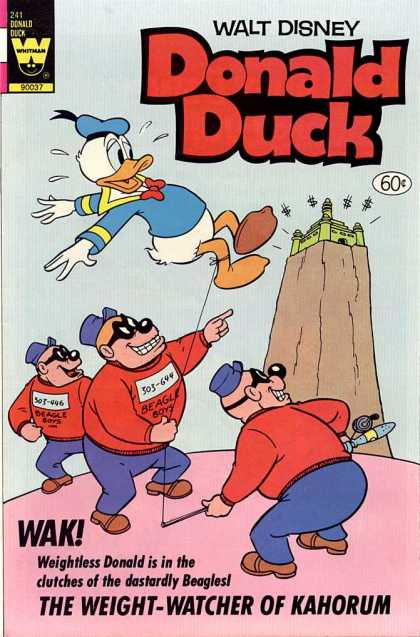 Donald Duck 241 - Walt Disney - Whitman - Beagle Boys - Weightless - Kahorum