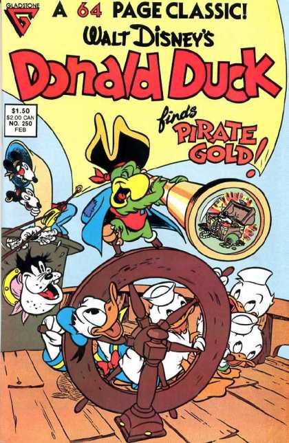 Donald Duck 250 - Disney - Donald Duck - Gladstone - Carl Barks - Pirates